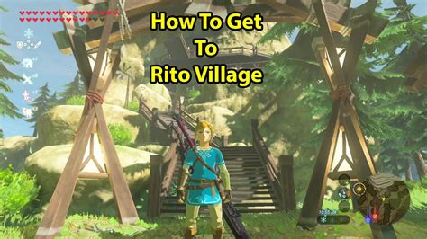 How to get to Rito Village in Zelda Tears of the Kingdom.